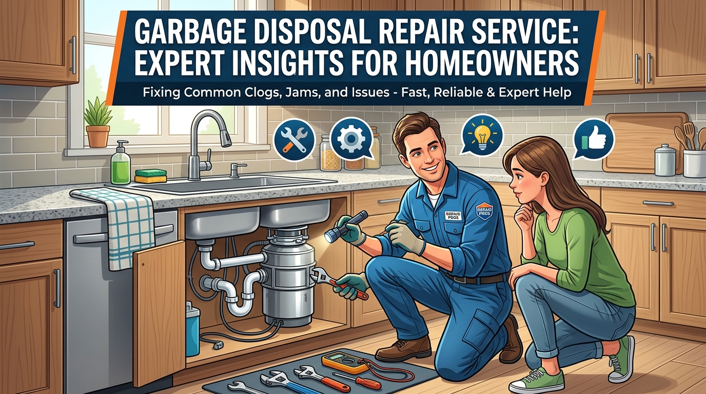 Garbage Disposal Repair Service Expert Insights for Homeowners