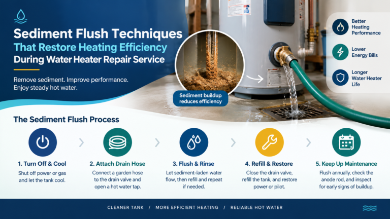 Sediment Flush Techniques