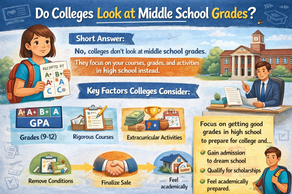 Do Colleges Look at Middle School Grades