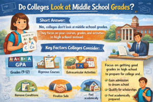 Do Colleges Look at Middle School Grades